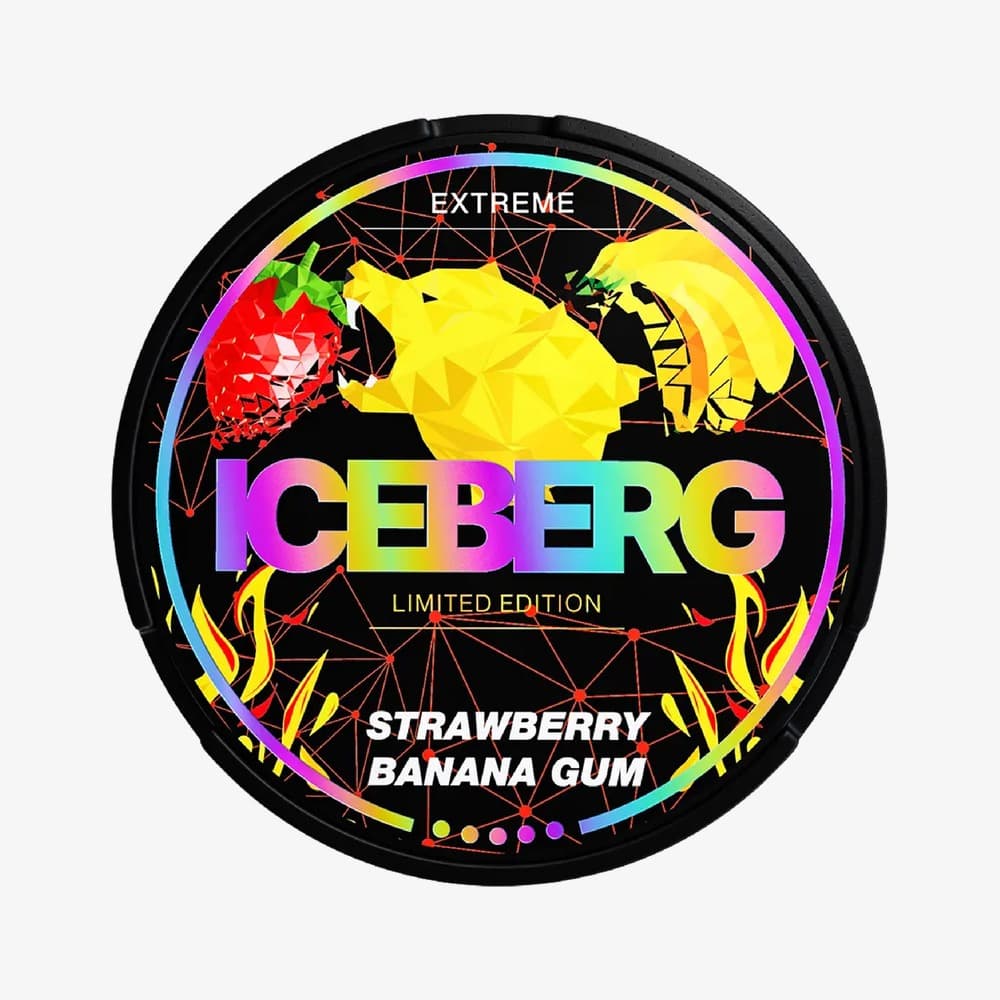 ICEBERG – Strawberry Banana Gum - View 1