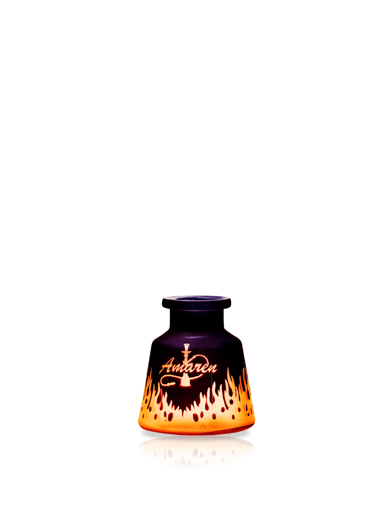 Amaren Chinese Fire Glass Bottle - S