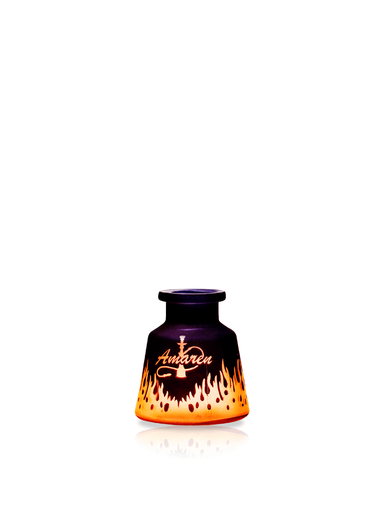 Amaren Chinese Fire Glass Bottle - S - View 1
