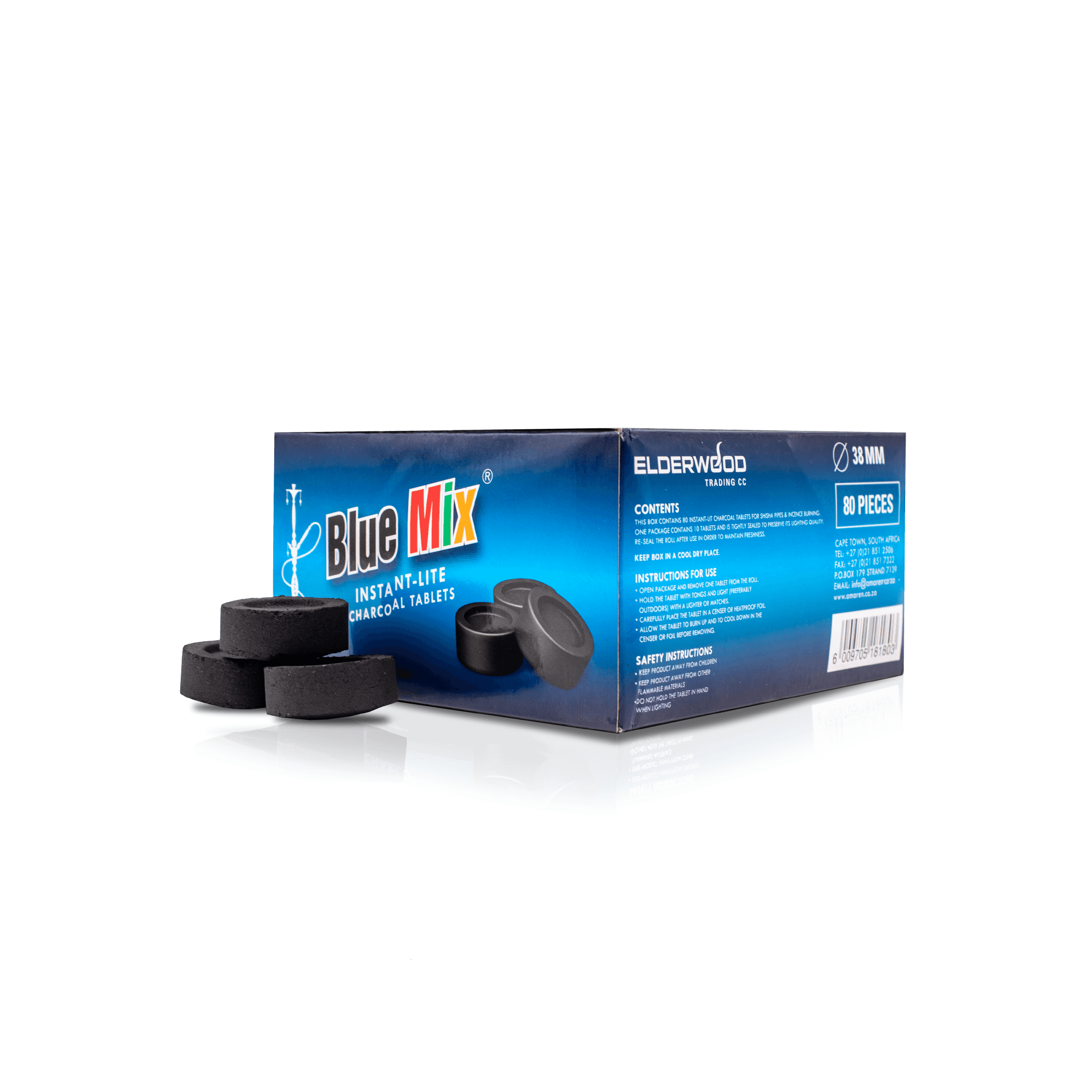Blue Mix Sparkling Charcoal