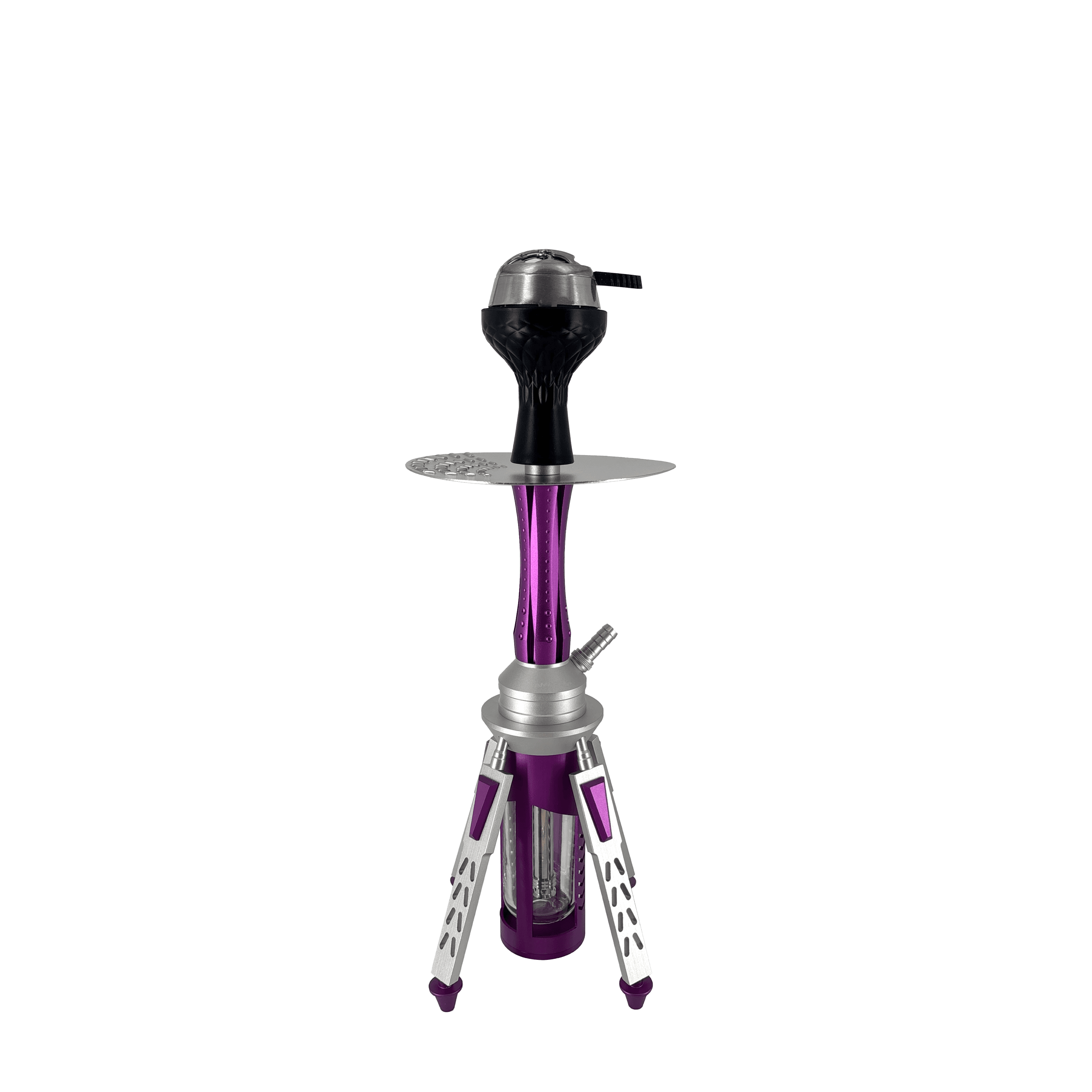 Amaren Aluminium Premium Hookah - 1 Way - View 1