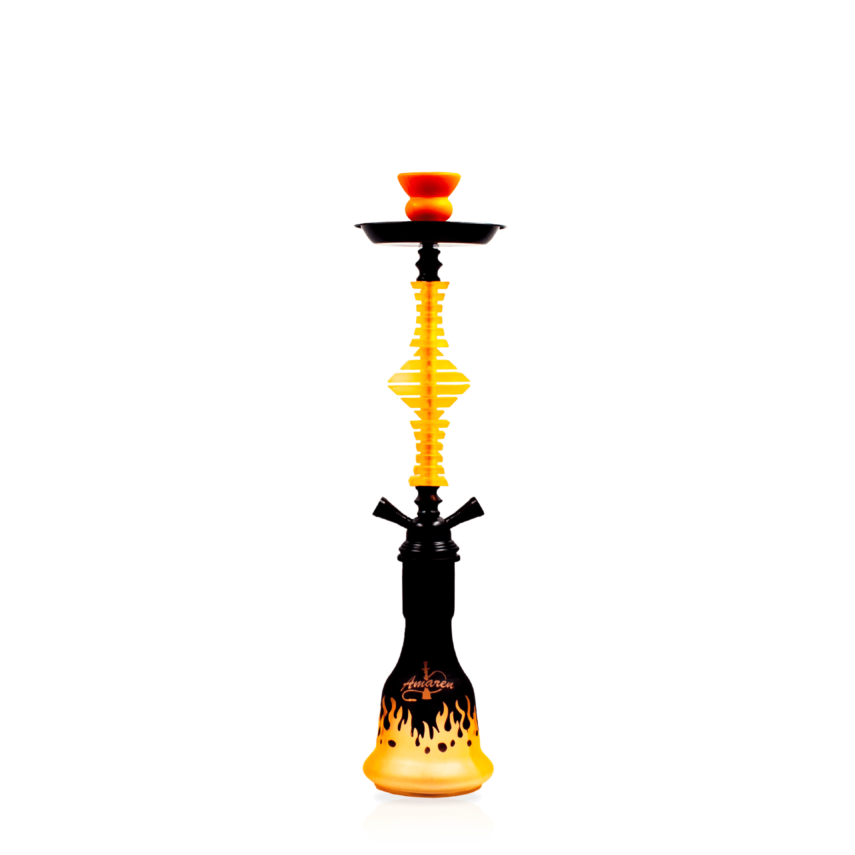 Amaren Fire Medium Hookah - 2 Way - View 1