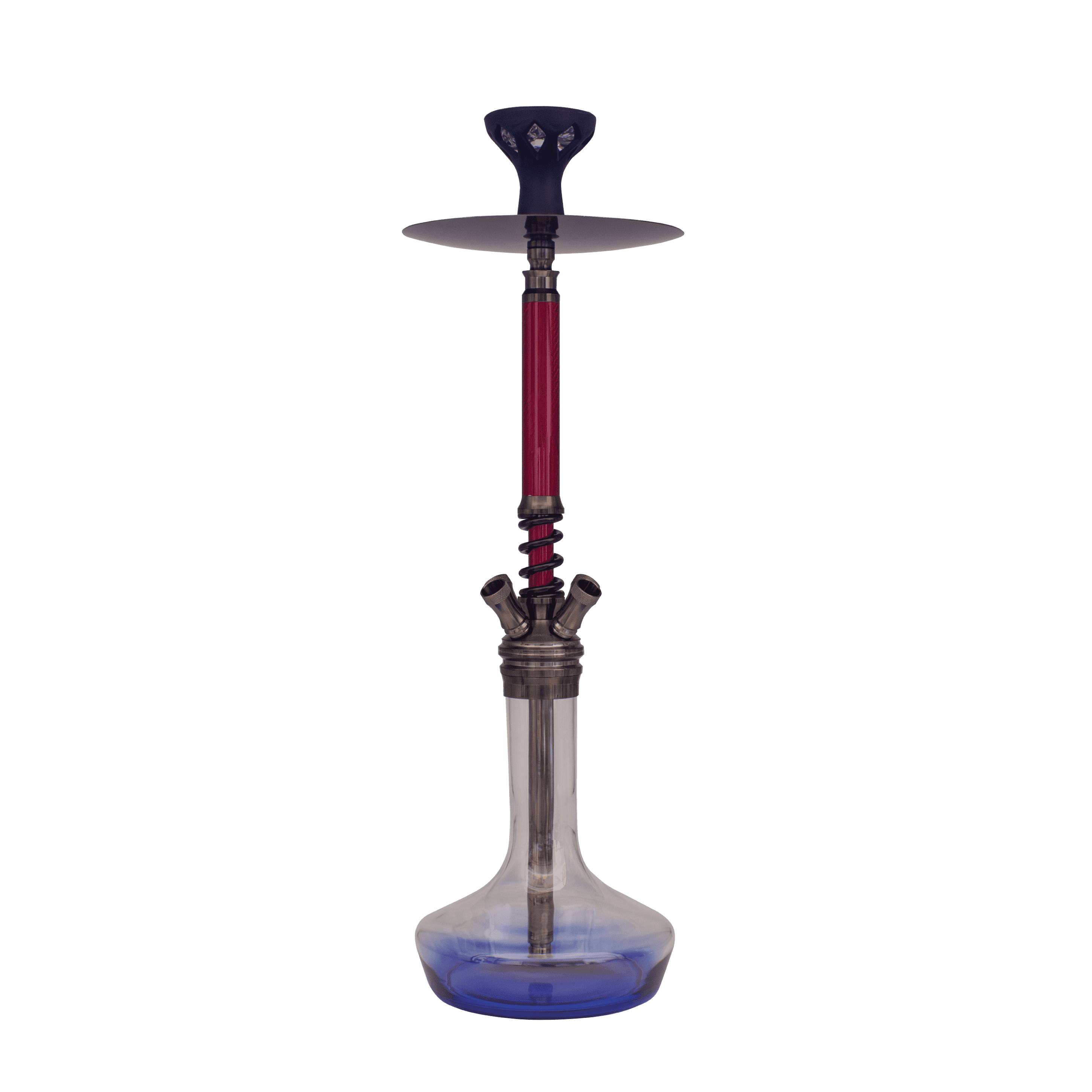 Amaren Stainless Steel Premium Hookah - 4 Way