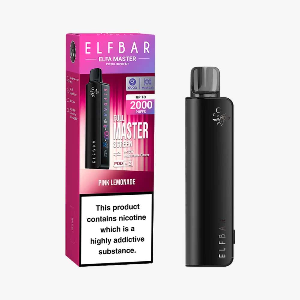ELF BAR - Elfa Master Kit - Pink Lemonade 5% (2X Pods Included)