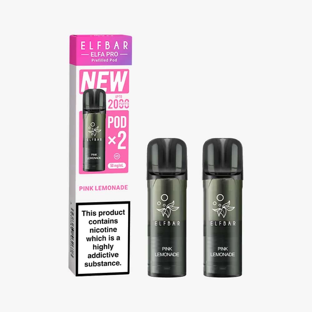 ELF BAR - Elfa Master Pod 2x2000 Puff - PINK LEMONADE 5%