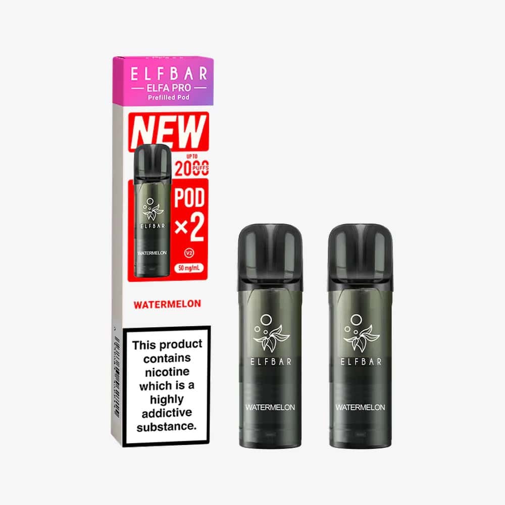 ELF BAR - Elfa Master Pod 2x2000 Puff - WATERMELON 5%
