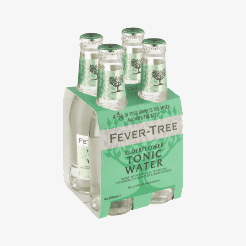 Fever-Tree Elderflower Tonic 4 X 200ml