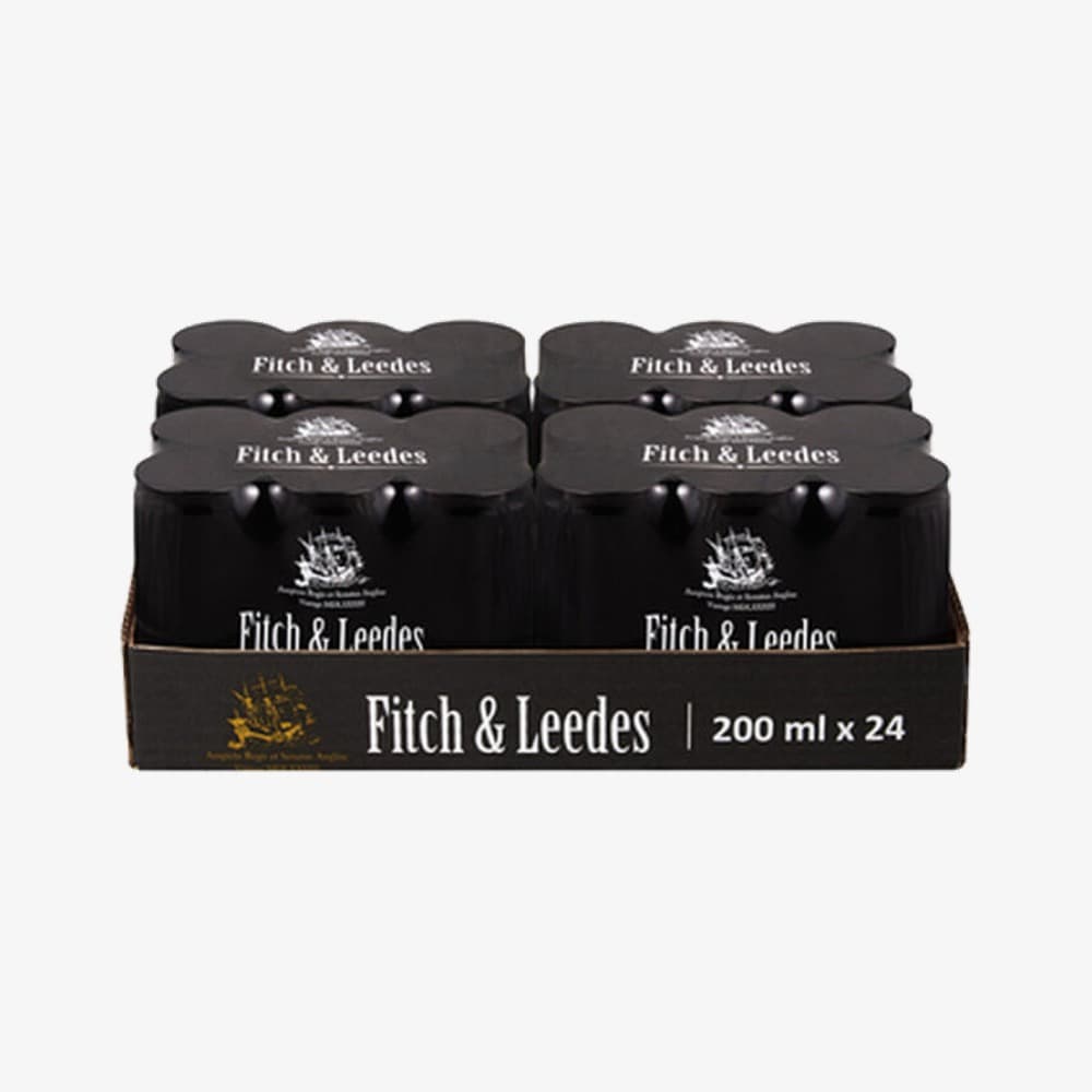 Fitch and Leedes Club Soda 24 X 200ml - View 1
