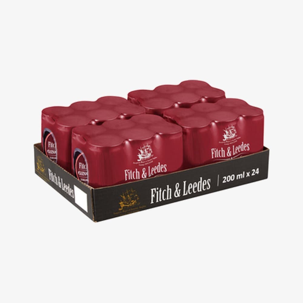 Fitch and Leedes Ginger Ale Cans 24 X 200ml - View 1
