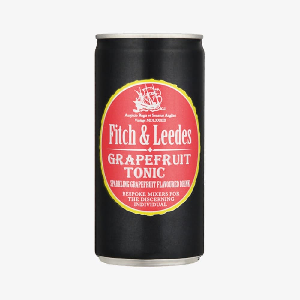 Fitch and Leedes Grapefruit Tonic Cans 24 X 200ml - View 1