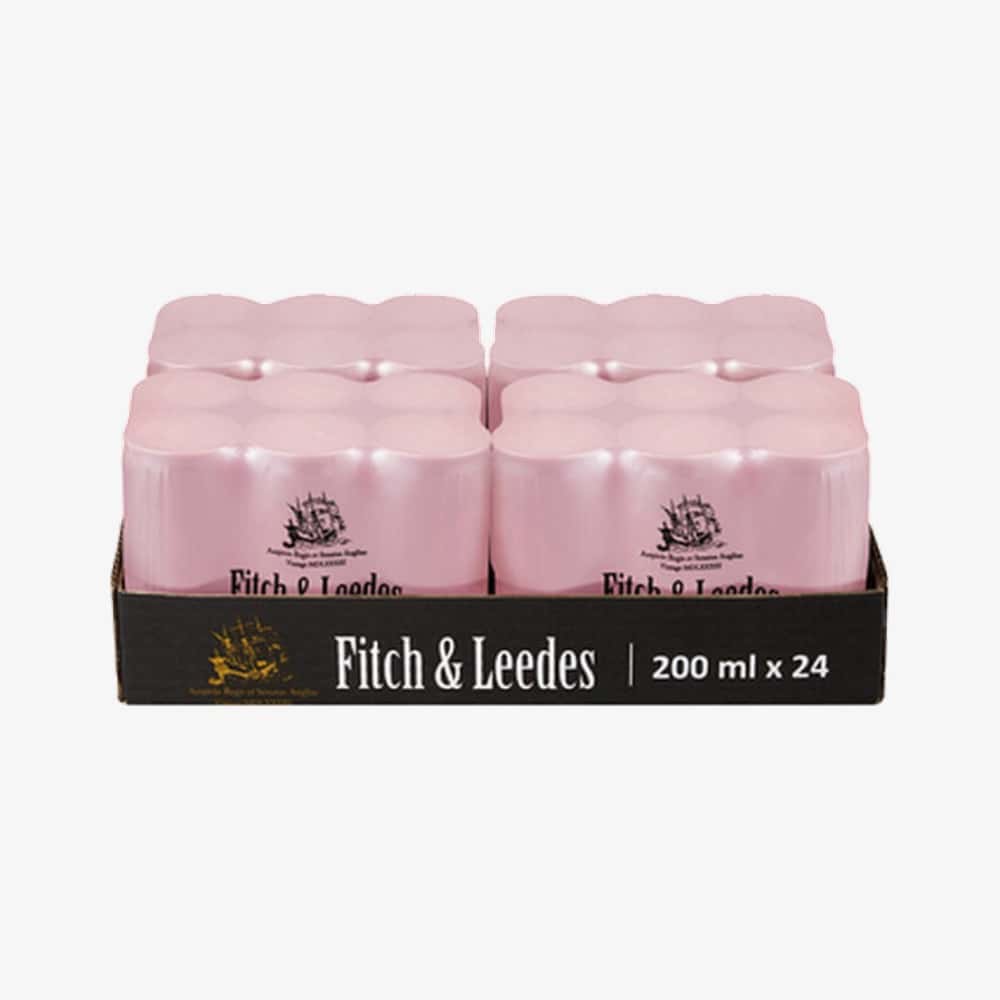 Fitch and Leedes Pink Tonic Sparkling Rose 24 x 200ml