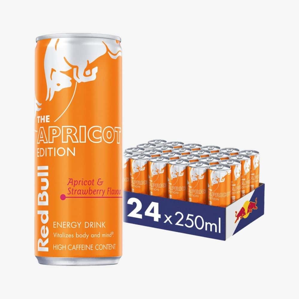Red Bull Energy Drink Apricot Edition 24x250ml