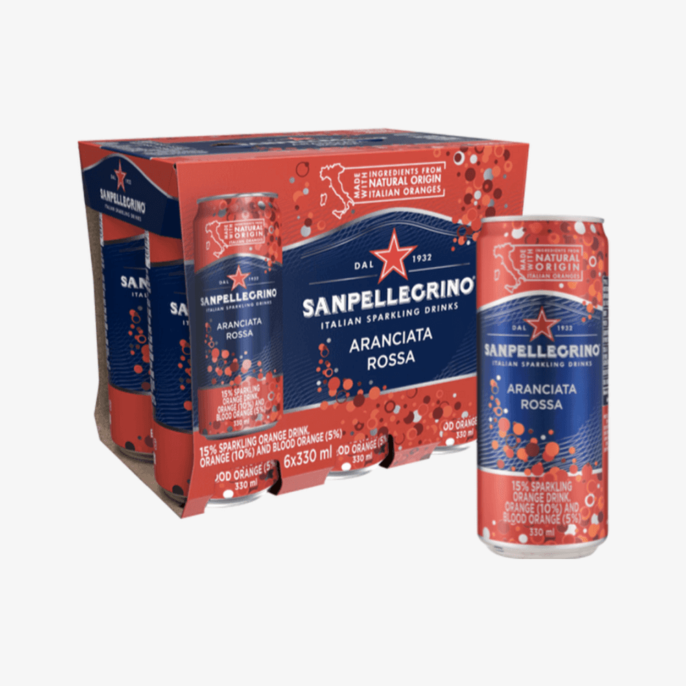 Sanpellegrino Aranciata Rossa 6x 330ml