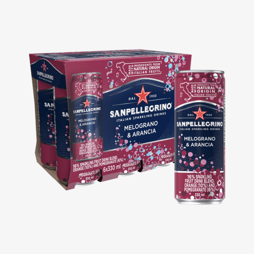 Sanpellegrino Melograno & Arancia 6x 330ml