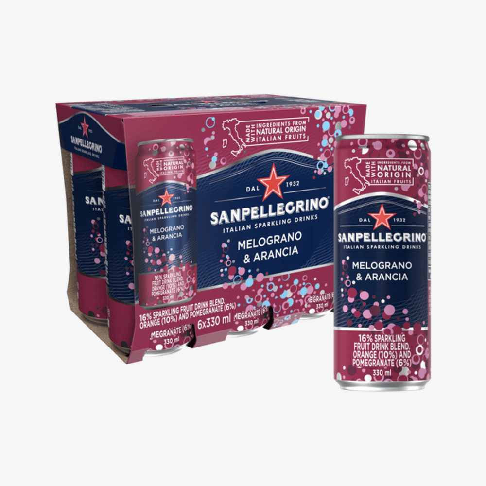 Sanpellegrino Melograno & Arancia 6x 330ml - View 1