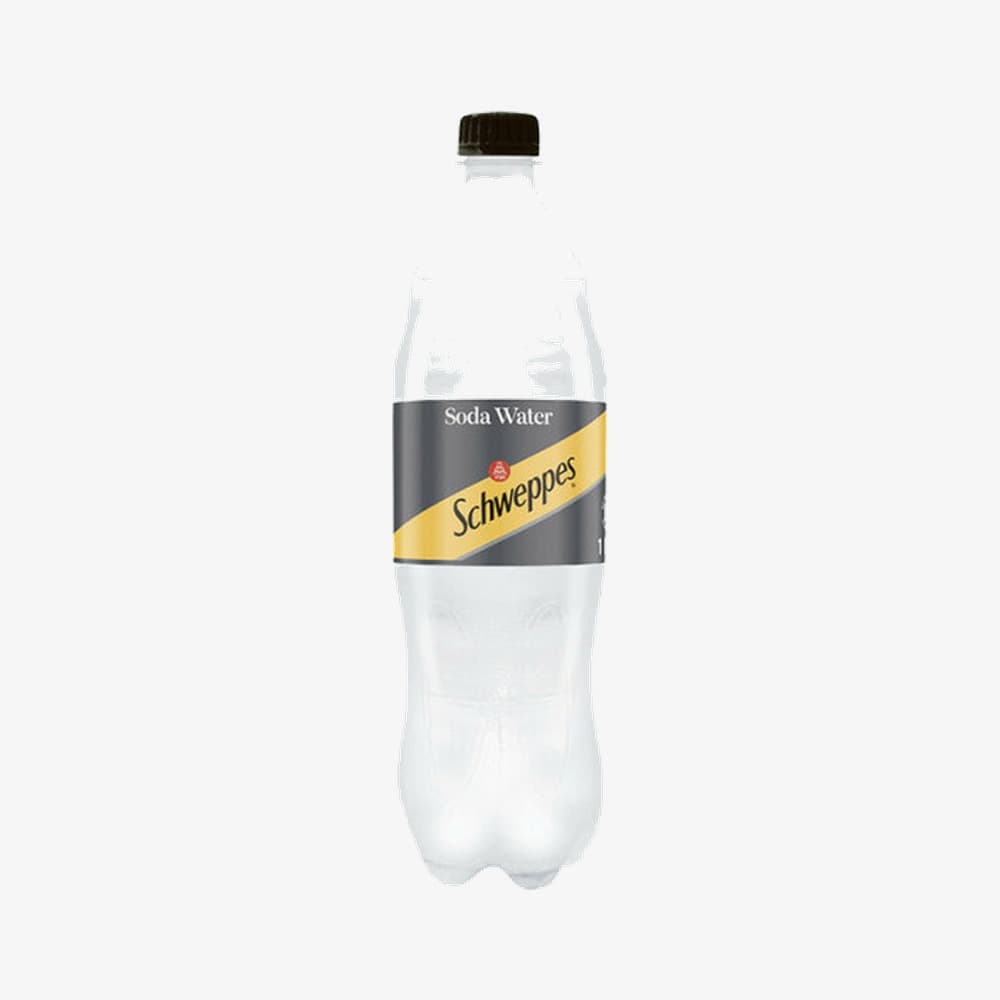 Schweppes Soda Water 1L Plastic - View 1