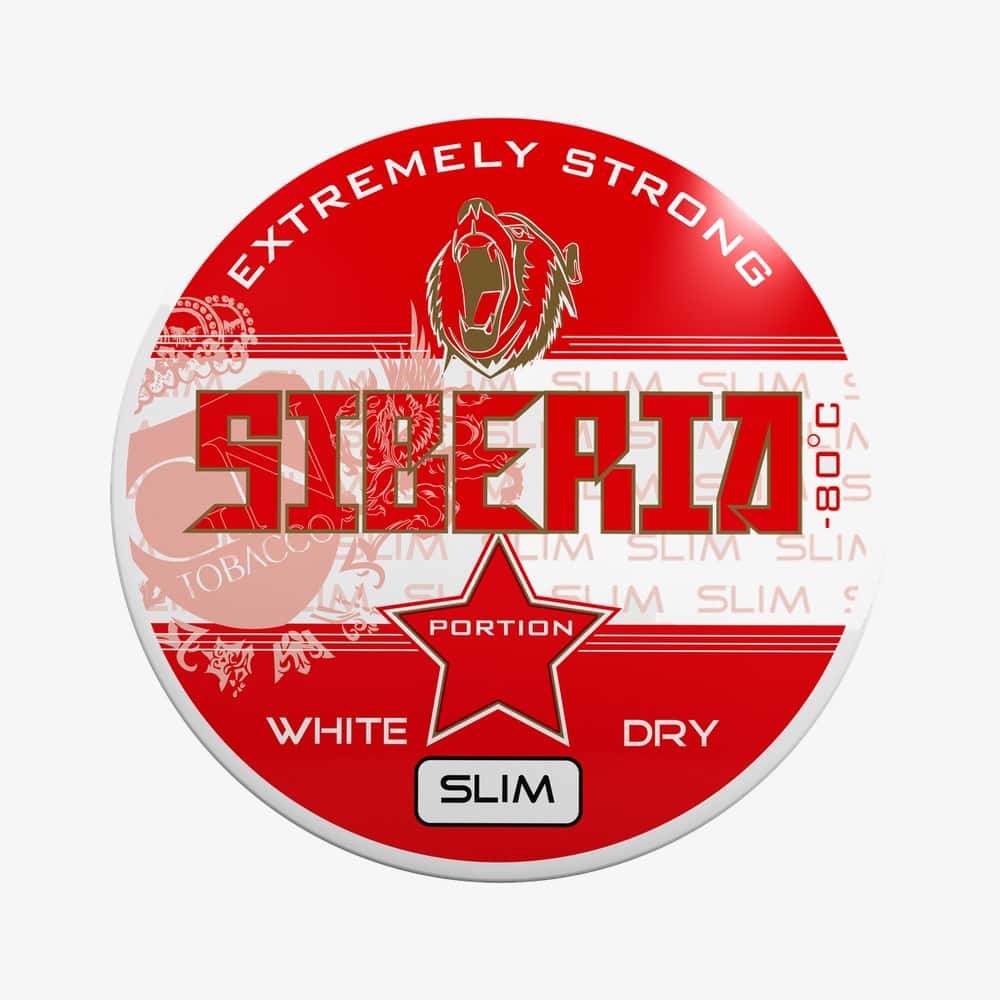 Siberia -80 Degrees Extremely Strong Slim White Dry