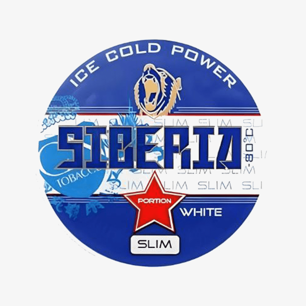 Siberia -80 Degrees Ice Cold Power Slim White Portion