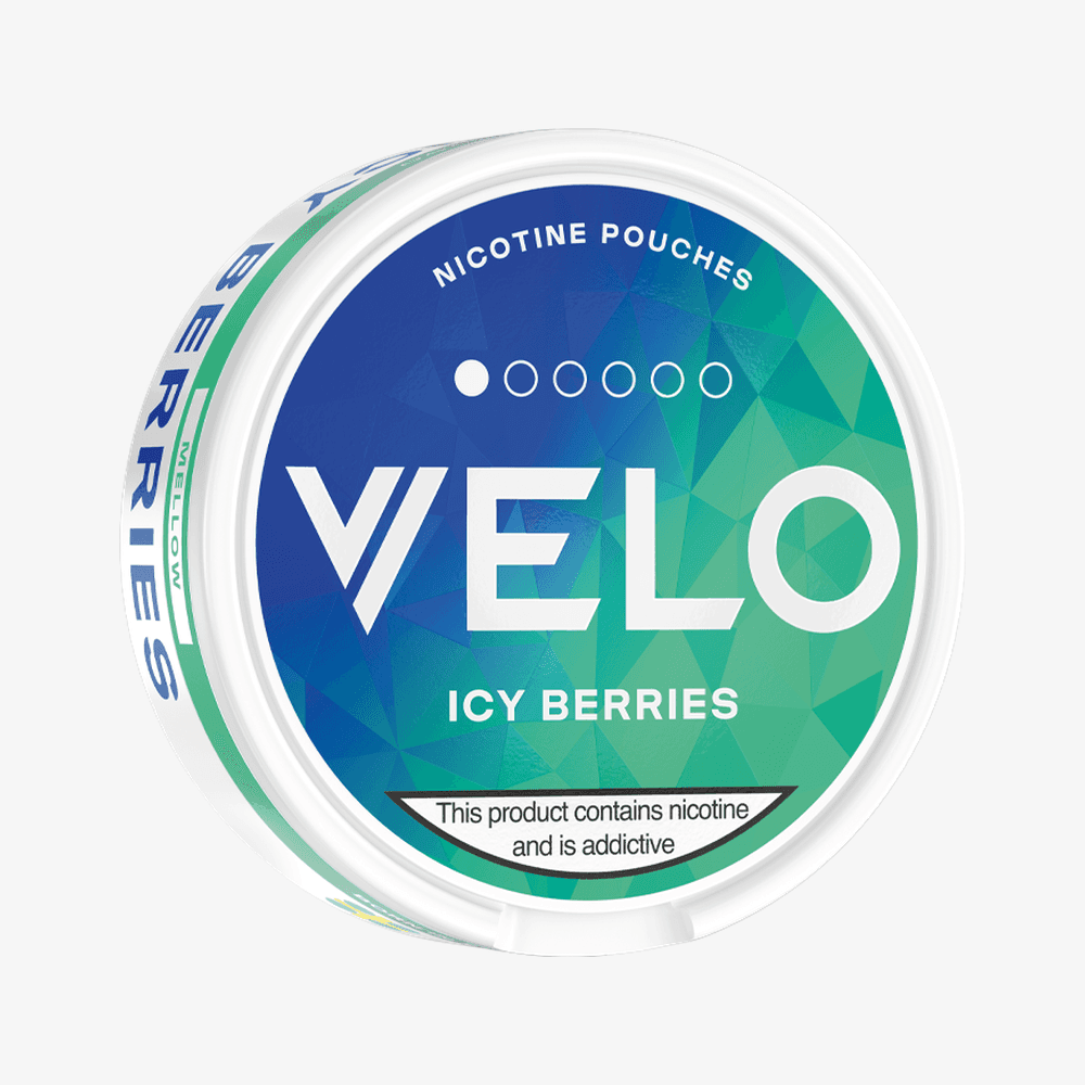 Velo Icy Berries - Mellow Nicotine Pouches