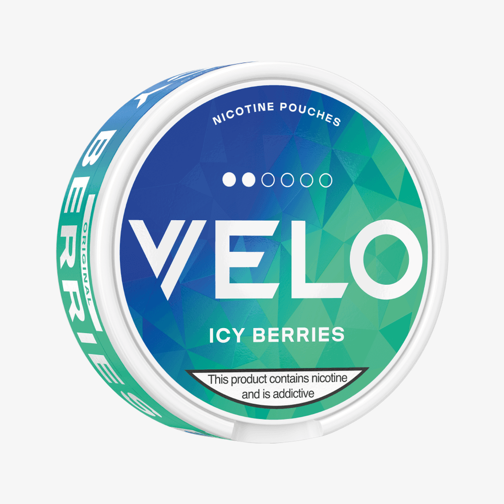 Velo Icy Berries - Original Nicotine Pouches - View 1