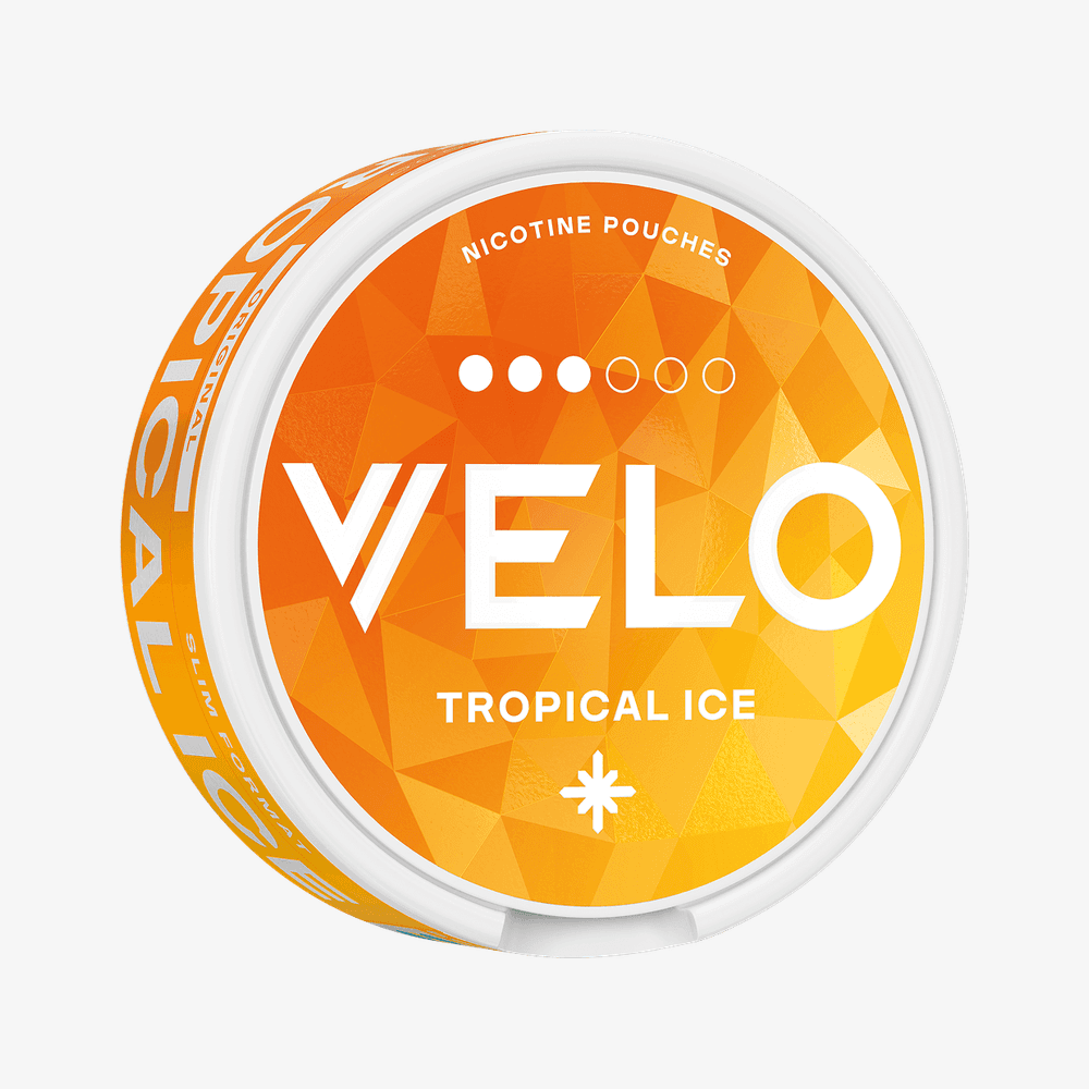 Velo Tropical Ice - Original Nicotine Pouches - View 1